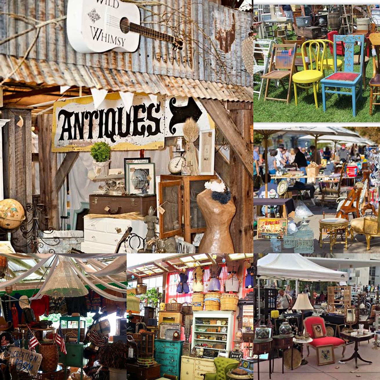 Flea Markets and Antique Shops