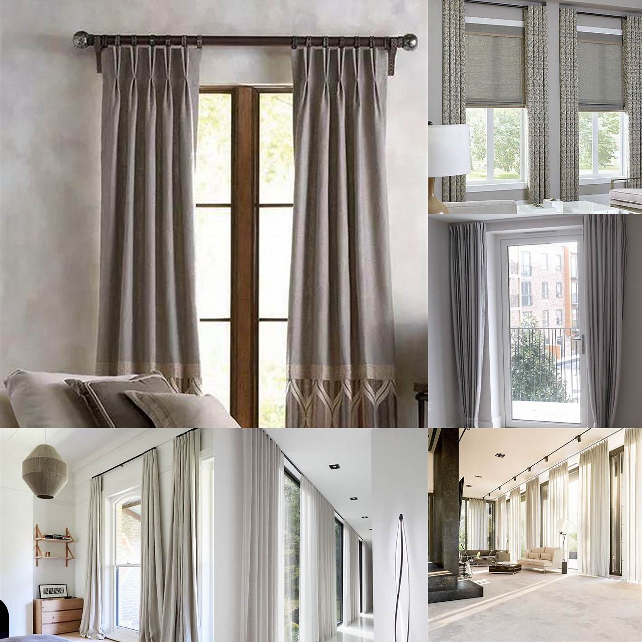 Floor-to-Ceiling Curtains