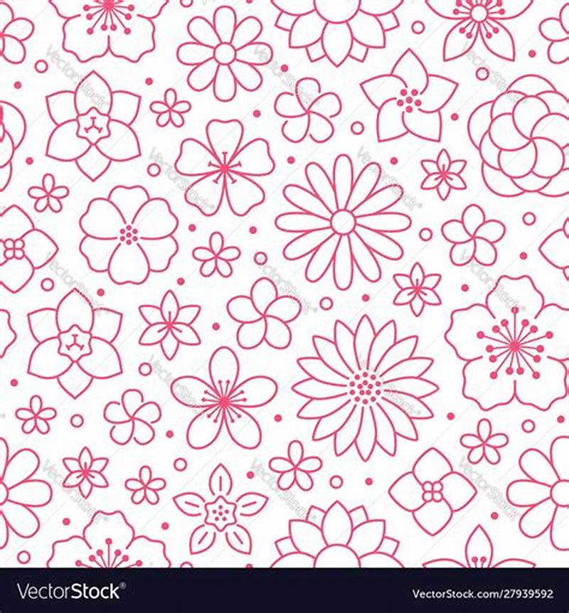 Flower Background Pattern