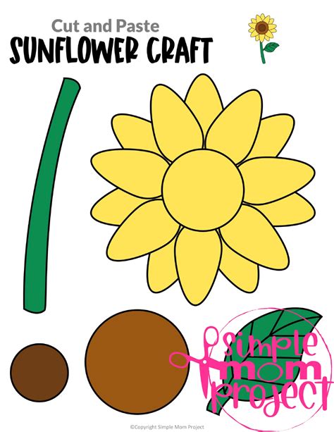 Flower Craft Template