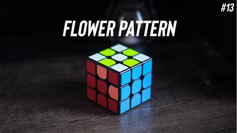 Flower Pattern Rubik's Cube Algorithm