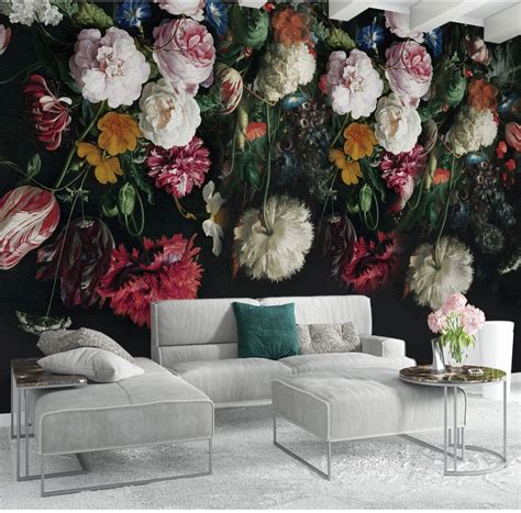 Flower Wallpaper Room