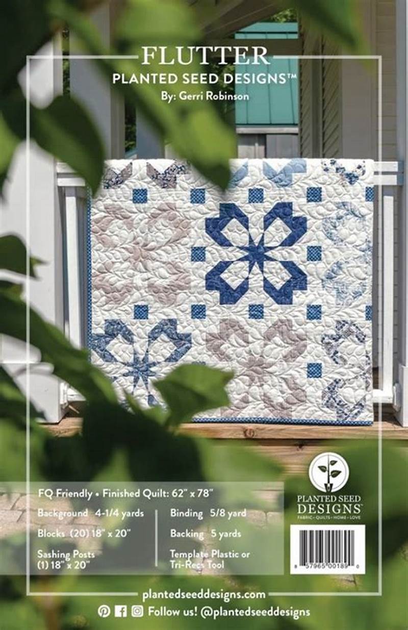 Flutter Quilt Pattern