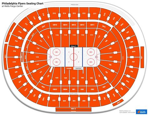 Flyers Seating Chart Virtual View