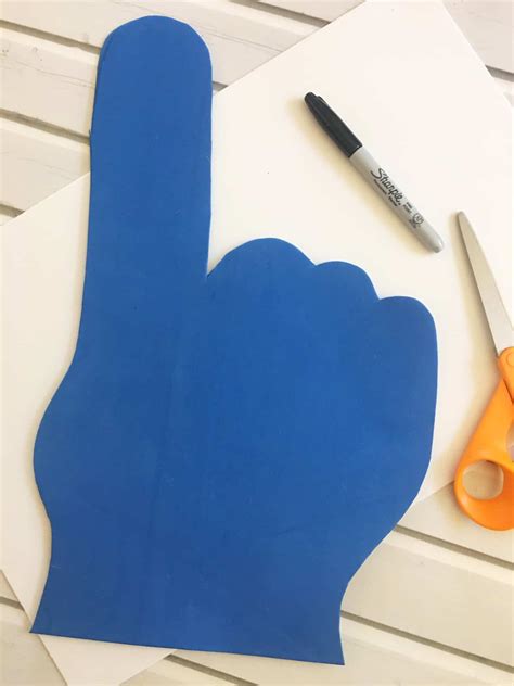 Foam Finger Printable