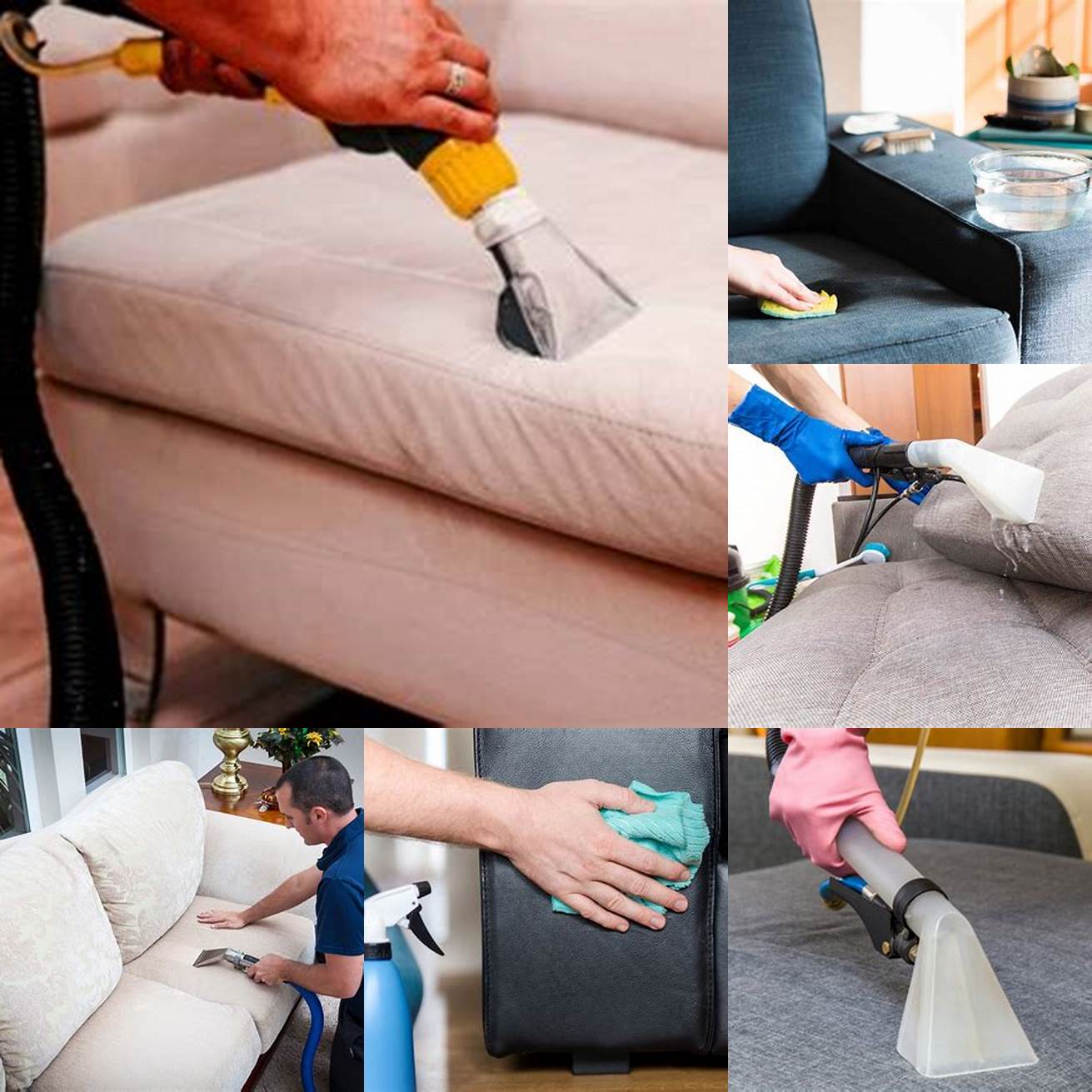 Follow the manufacturers instructions for cleaning and maintaining your specific type of upholstery