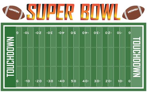 Football Field Printable Template