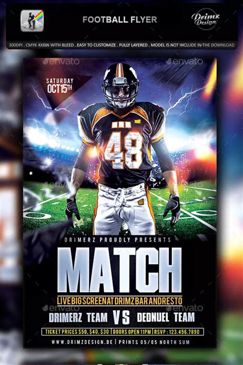 Football Flyer Template