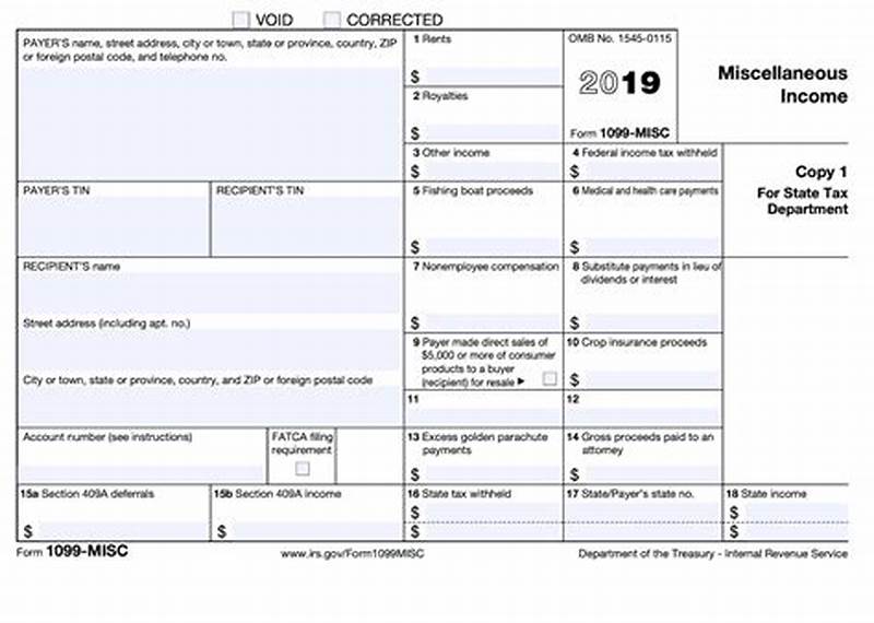 Form 1099 Misc How To File