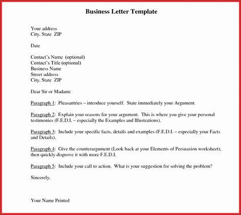 New letter template form 247