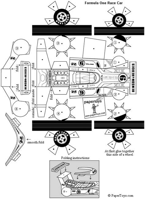 Formula 1 Car Template