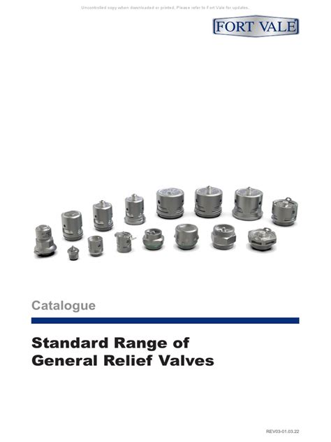 Fort Valve Catalogue