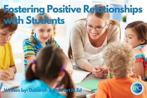 Foster Positive and Professional Relationships