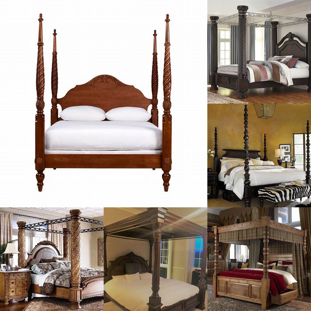 Four-Poster Bed Posts