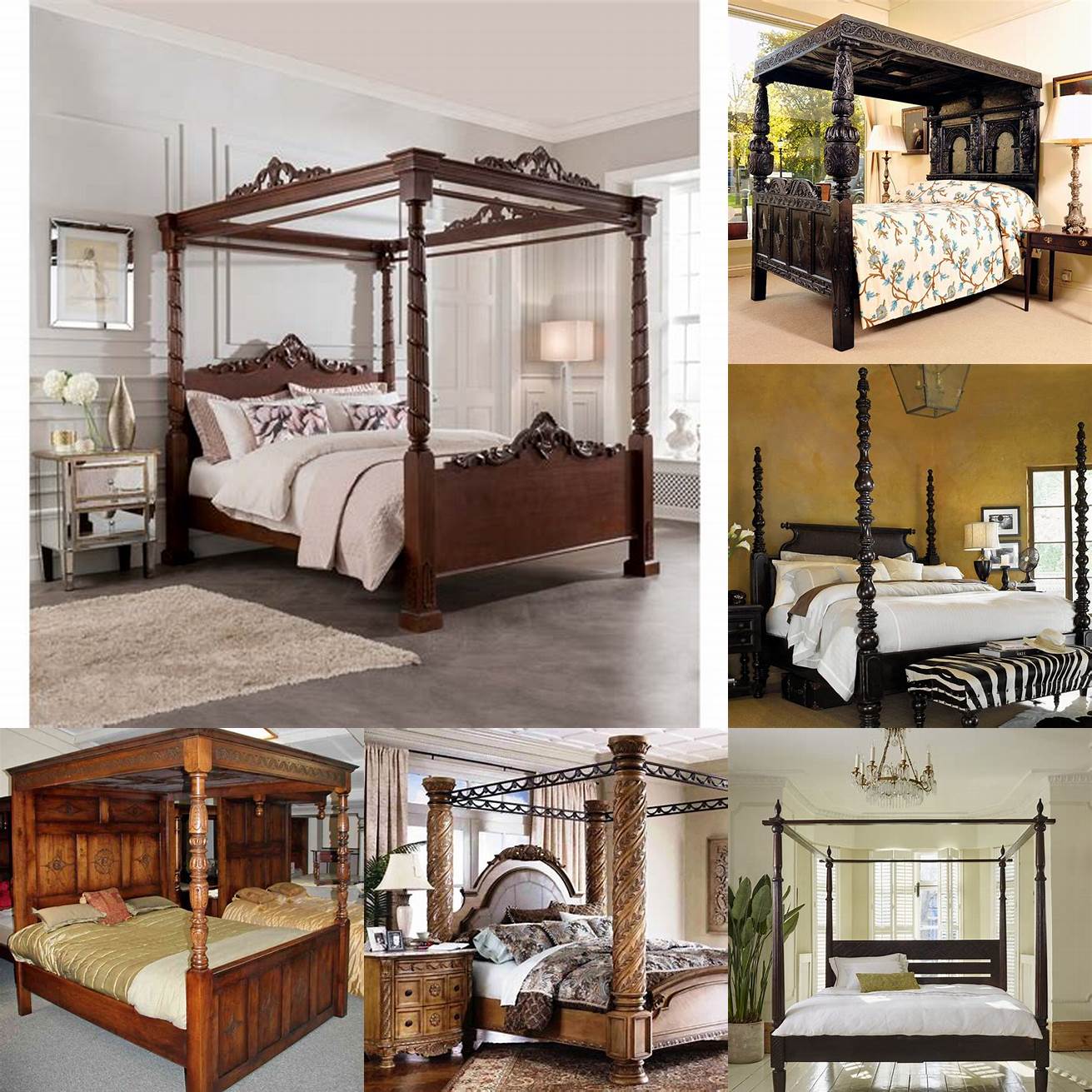 Four-poster beds