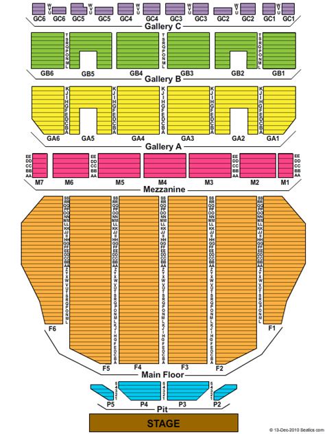 Fox Theater Detroit Seating Chart