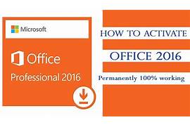 Free Activation Tools for Office 2016