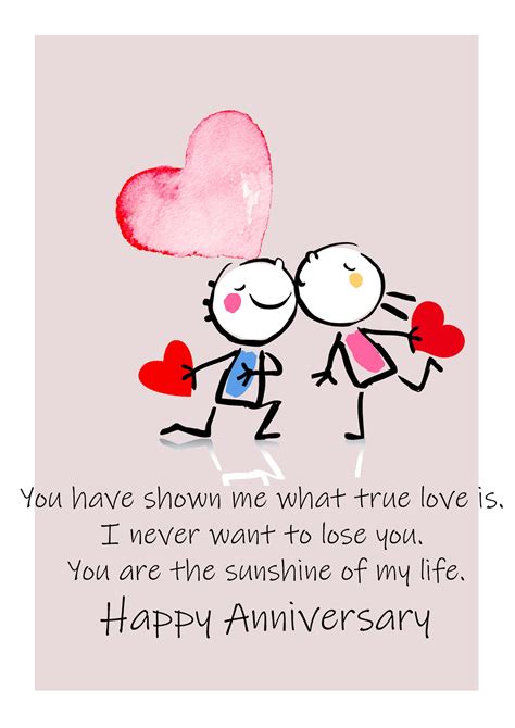 Free Anniversary Cards Printable