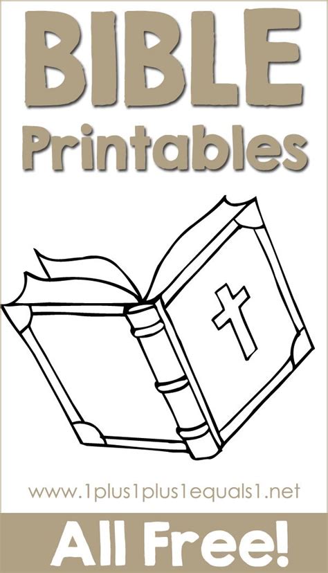 Free Bible Printables For Kids