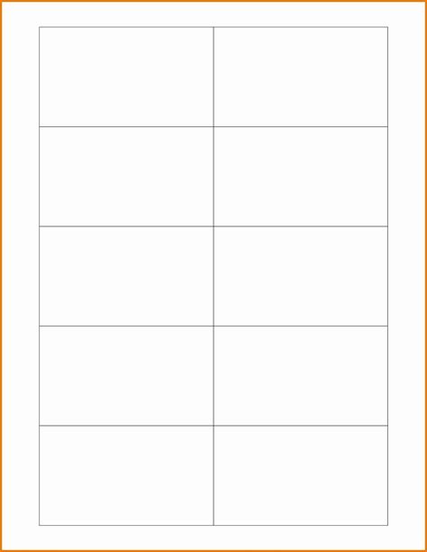 Free Business Card Template For Google Docs