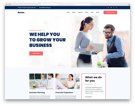 Free Business Website Templates