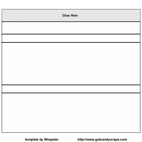 Free Candy Bar Wrapper Template For Word