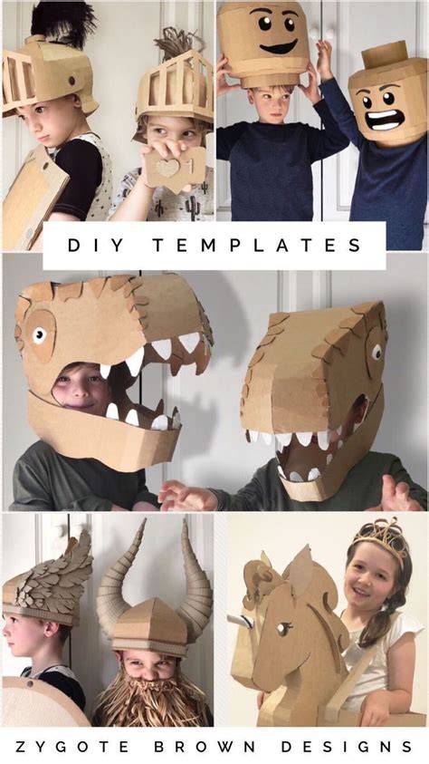 Free Cardboard Costume Templates