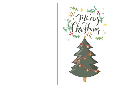 Free Christmas Card Templates To Print