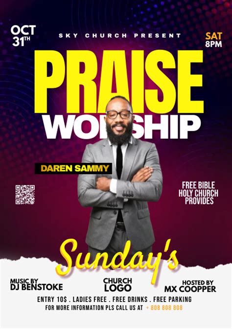Free Church Flyer Templates Download