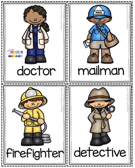 Free Community Helpers Printables