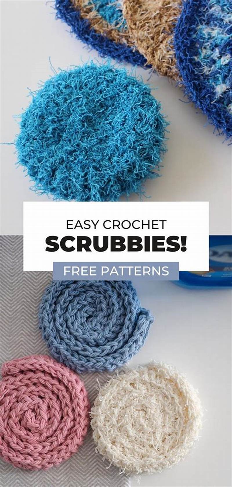 Free Crochet Scrubbie Pattern With Netting