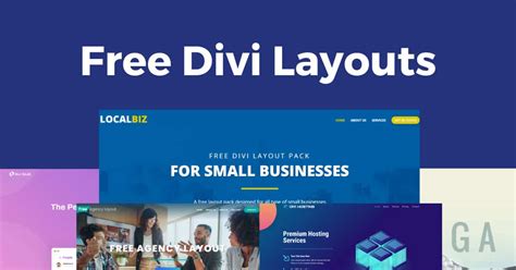Free Divi Templates