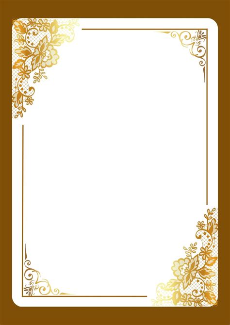 Free Downloadable Border Templates