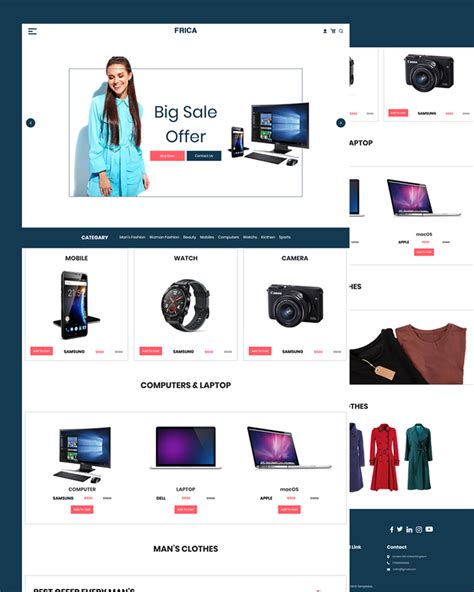 Free Ecommerce Template