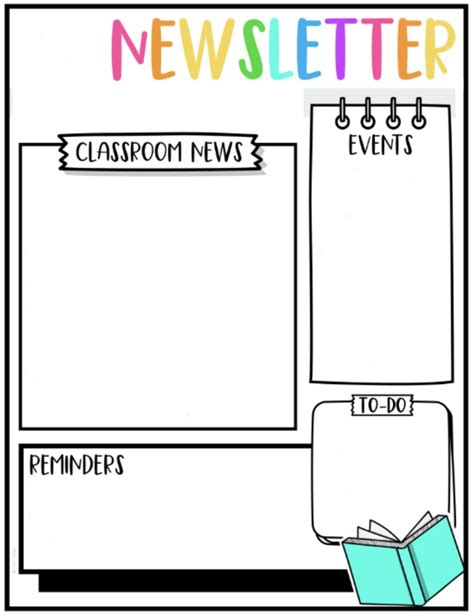 Free Editable Newsletter Templates For Teachers