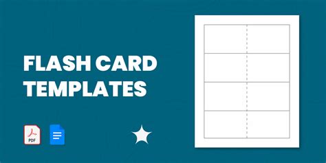 Free Flash Card Template