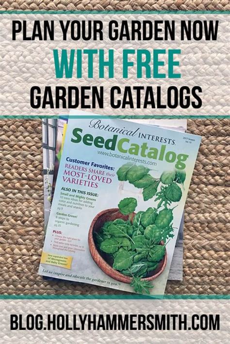 Free Flower Garden Catalogs