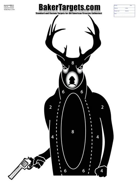 Free Funny Printable Targets For Shooting Practice