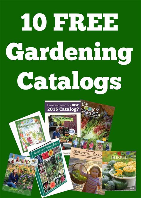 Free Garden Catalogs By Mail