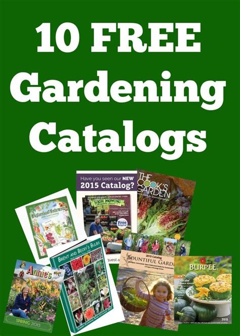 Free Gardening Catalogs