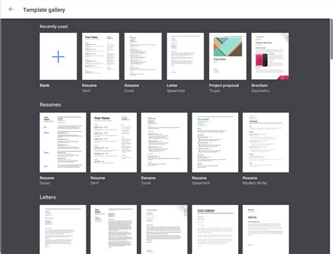 Free Google Doc Templates