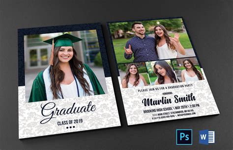 Free Grad Announcement Template