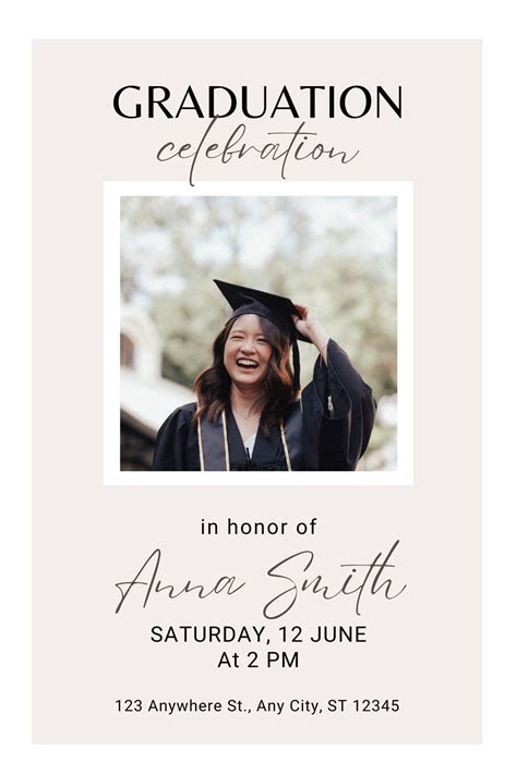 Free Graduation Announcements Templates Downloads