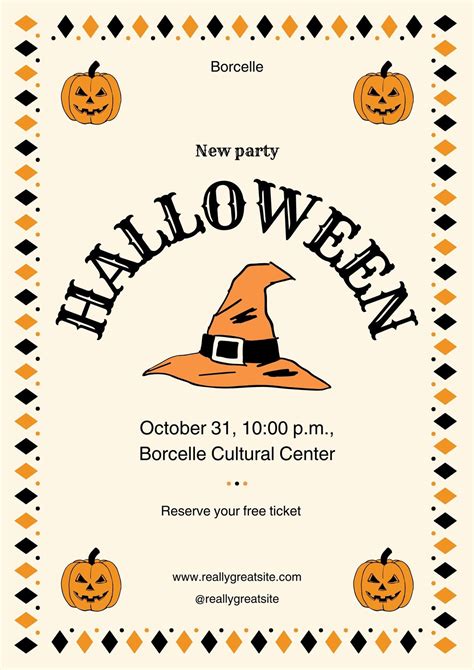 Free Halloween Templates For Flyer