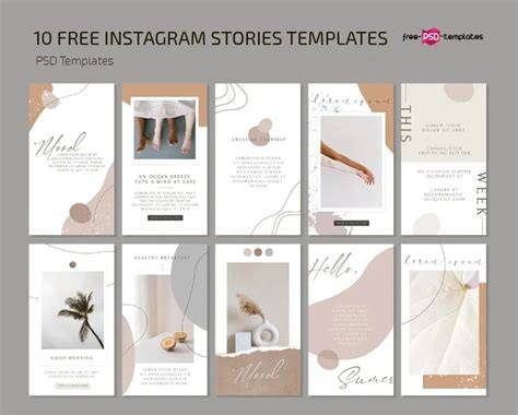 Free Instagram Story Templates