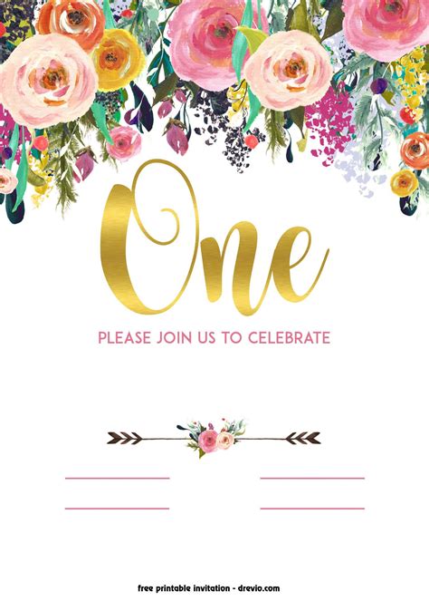 Free Invitations Printable