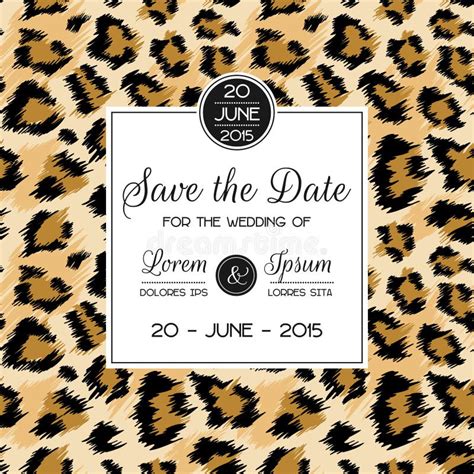 Free Leopard Print Invitation Templates
