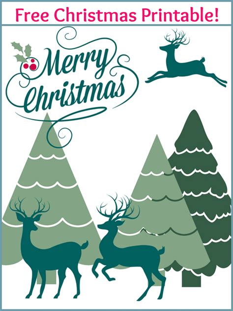 Free Merry Christmas Printable