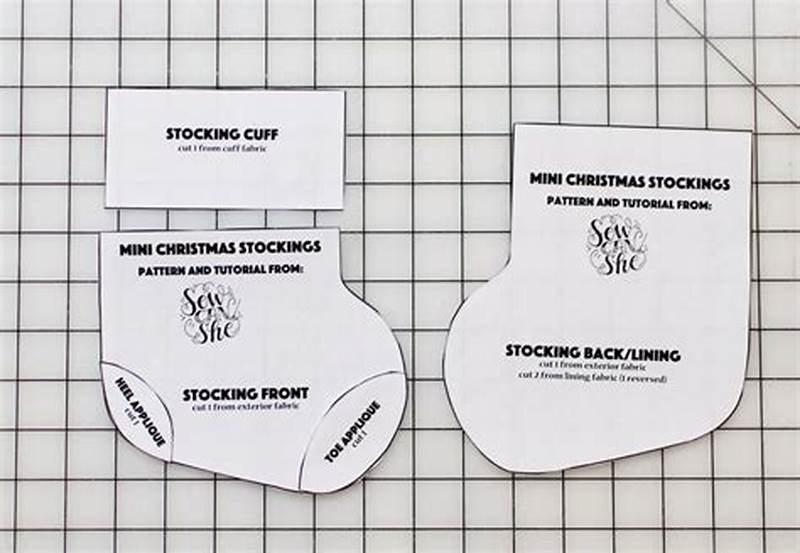 Free Mini Christmas Stocking Pattern