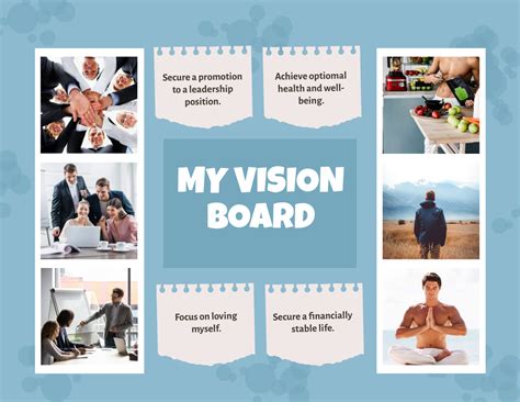 Free Online Vision Board Template